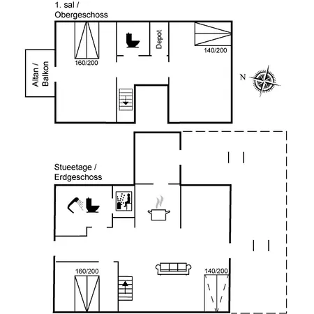 Skarthi - 300m From The Sea By Interhome Casa de Férias *